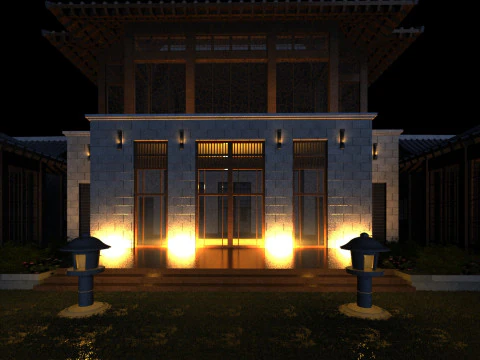 Villa 3D Model