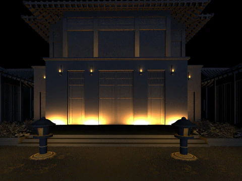 Villa 3D Model