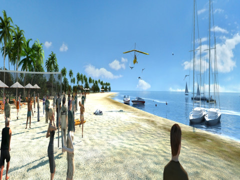 Seaside Modèle 3D