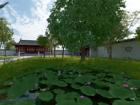 Ancient Architecture 3D Model