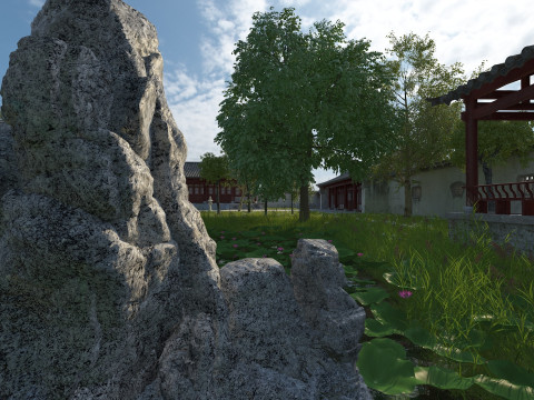 Ancient Architecture Modèle 3D