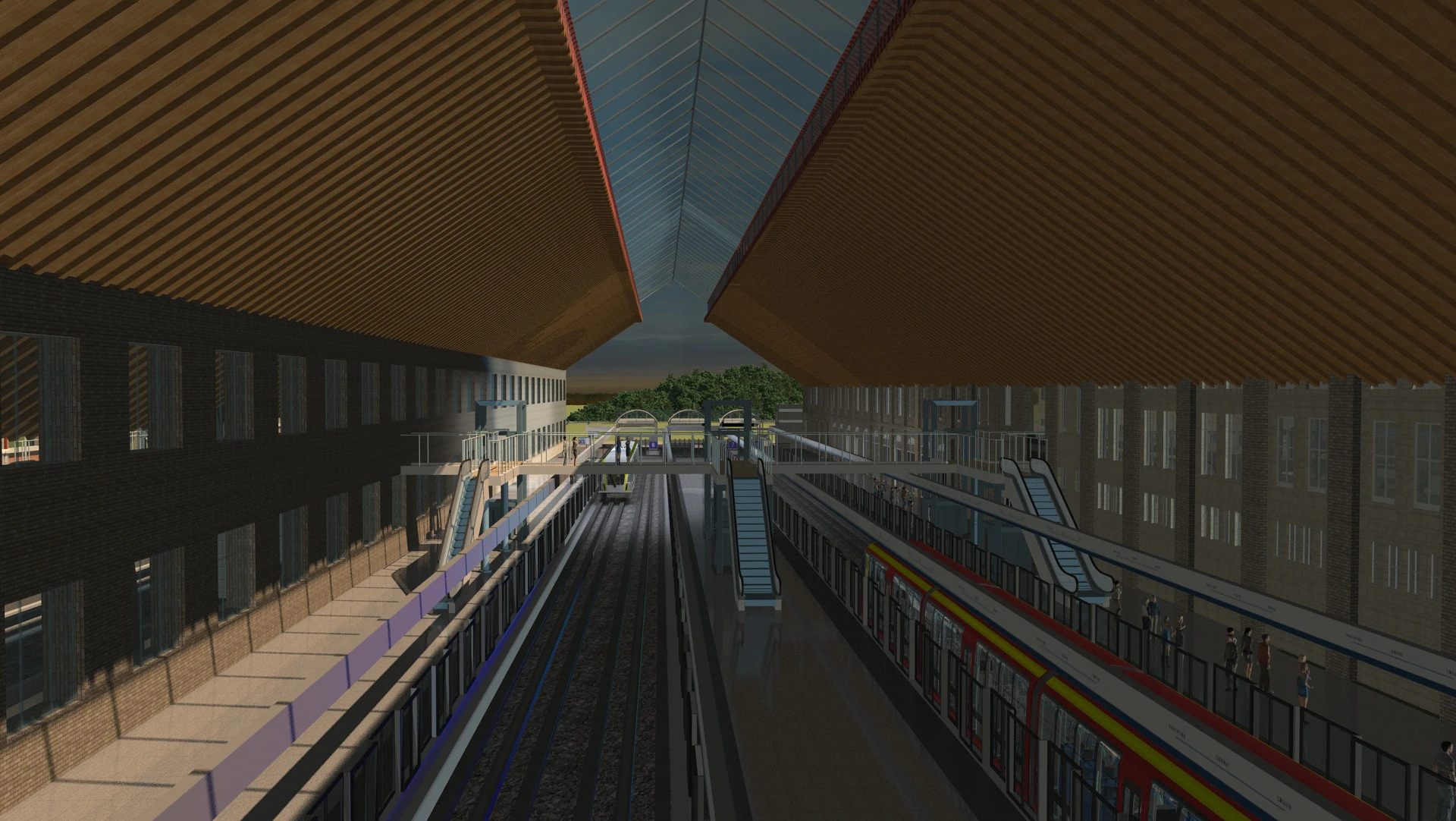 Trains 3D Model .c4d .max .obj .3ds .fbx .stl .blend