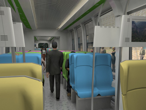 Trains Modelo 3D