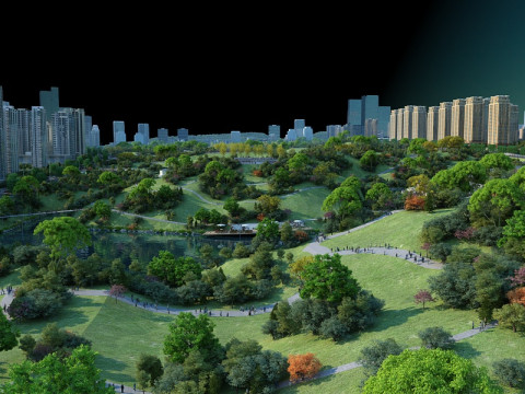 Park Modelo 3D