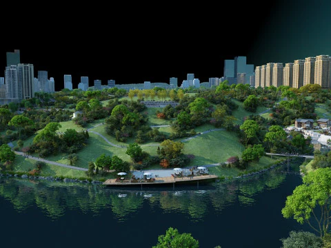 Park 3D Model