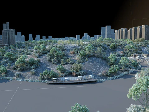 Park 3D Model