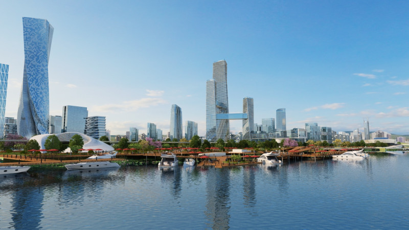 Cityscape Modèle 3D .c4d .max .obj .3ds .fbx .stl .blend 