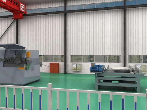 Factory Model 3D