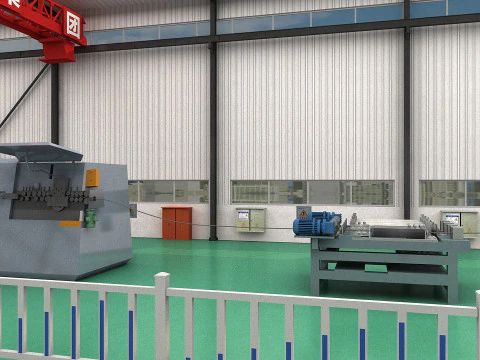 Factory 3D Model