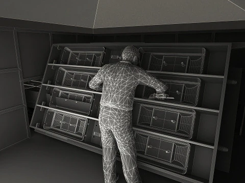 Factory 3D Model