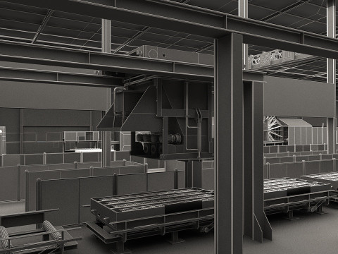 Factory 3D Model