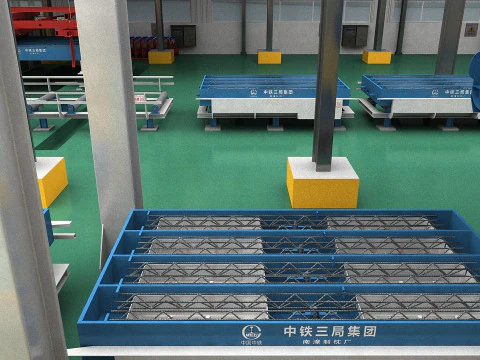 Фабрика 3D Модель