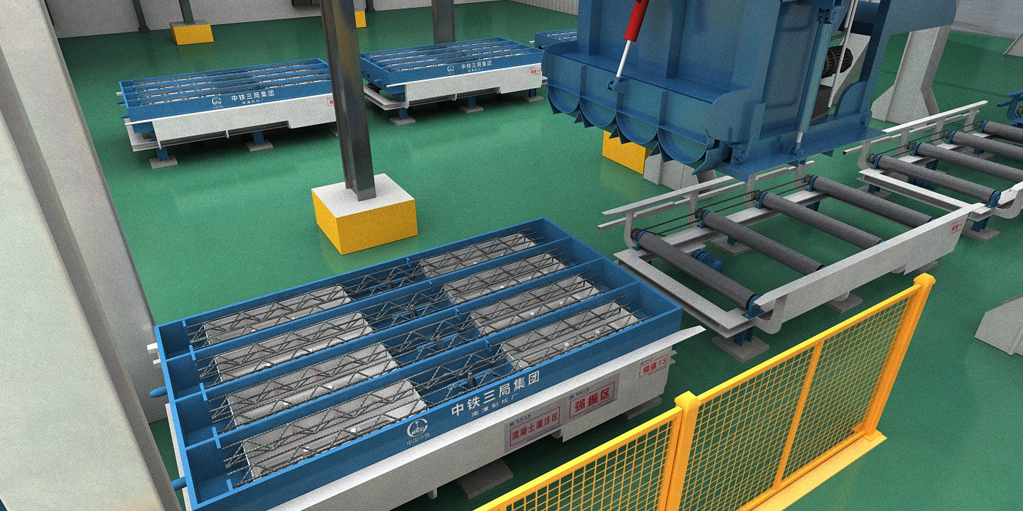 Factory 3D Model .c4d .max .obj .3ds .fbx .stl .blend 