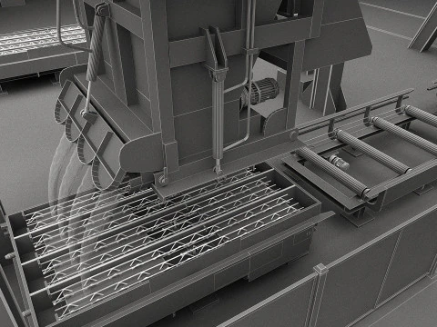 Factory 3D Model