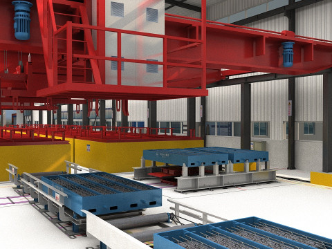 Factory 3D Model
