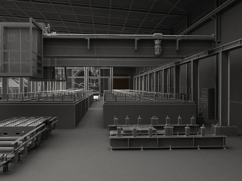 F&aacute;brica Modelo 3D
