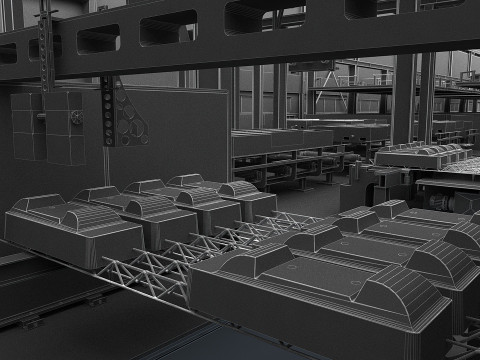 Factory 3D Модель
