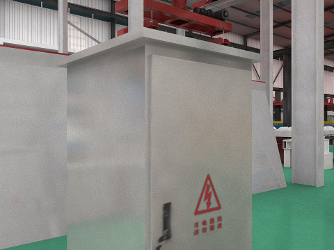 Factory 3D Model