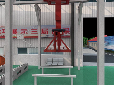 Factory 3D Model