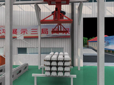 Factory 3D Model