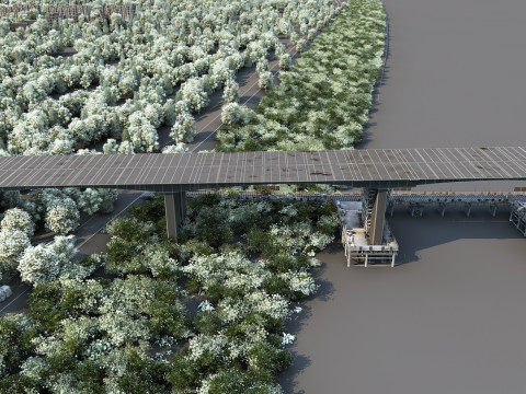 Construction of bridges Modelo 3D
