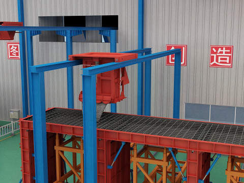 Factory 3D Modell