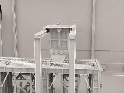 Factory 3D Modell