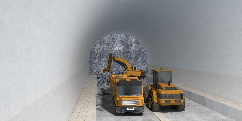 Tunnelling 3Dモデル .c4d .max .obj .3ds .fbx .stl .blend 