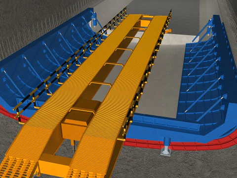 Tunnelling 3D Model
