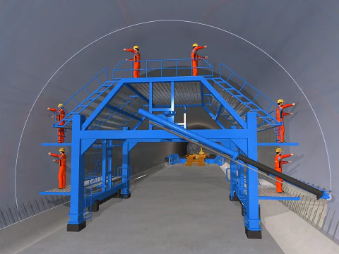 Tunnelling 3D Model