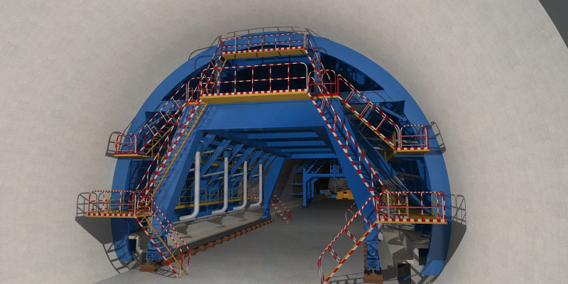 Tunnelling Modèle 3D .c4d .max .obj .3ds .fbx .stl .blend
