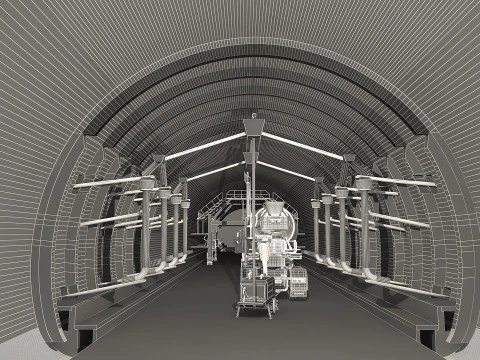 Tunnelling 3D Model