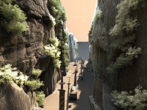 Canyon Modèle 3D