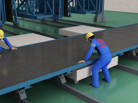 Factory Model 3D