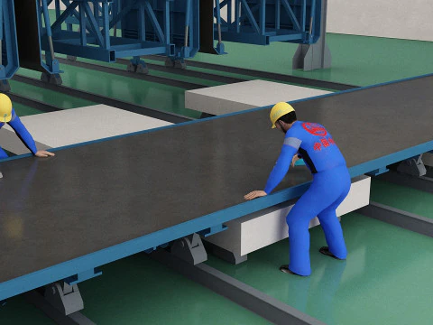 Factory 3D Model
