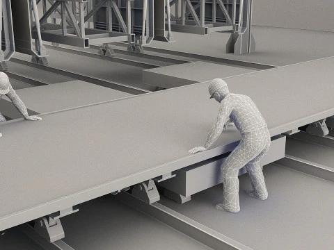 Factory 3D Model