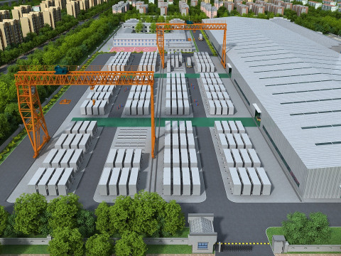 Factory 3Dモデル
