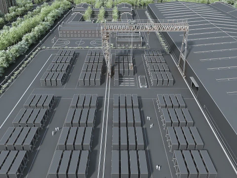Factory 3D Model