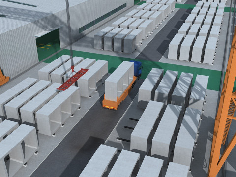 Factory 3D Modell