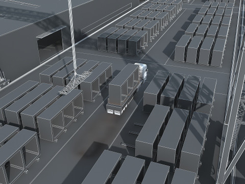 Factory 3D Modell