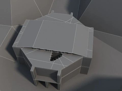 Construction site 3D Model