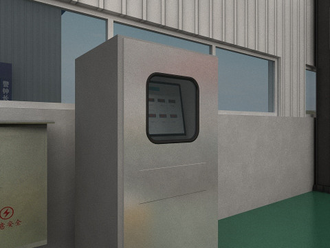 Factory 3D Model