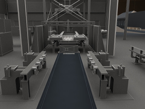 Factory 3D Model