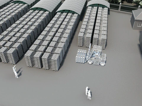 Factory 3D Model