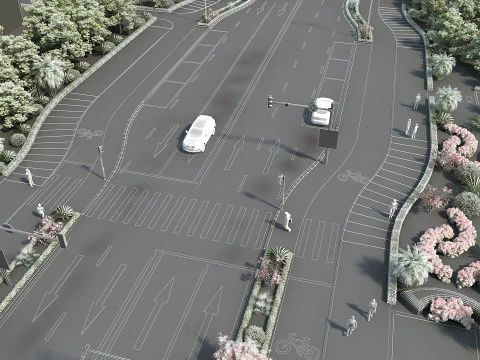 Highway 3D Model