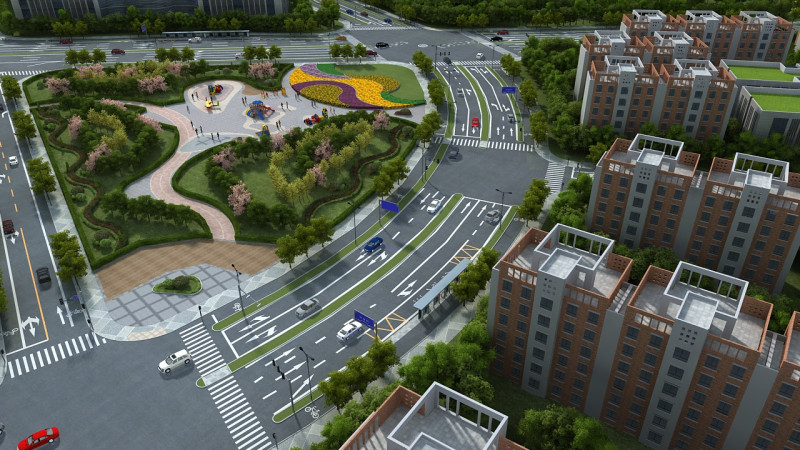 Highway 3D 模型 .c4d .max .obj .3ds .fbx .stl .blend 