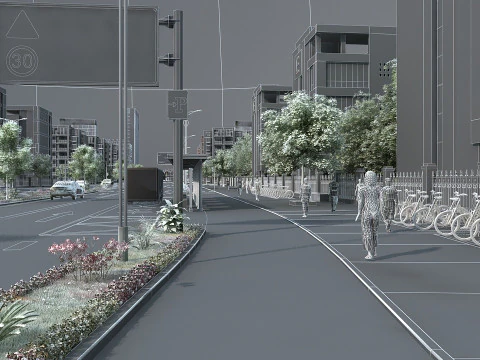 Highway 3D Model