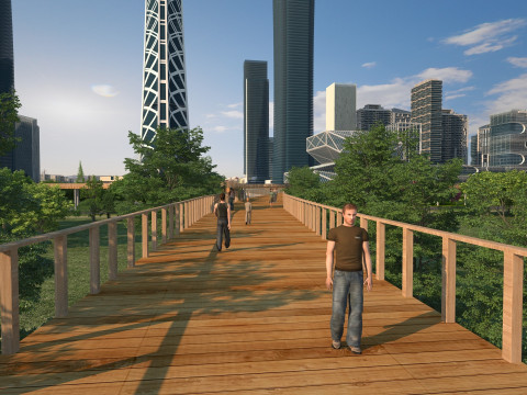Urban architecture Modelo 3D