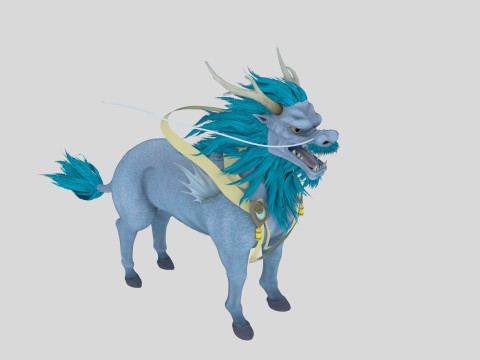 Kirin 3D-Modell