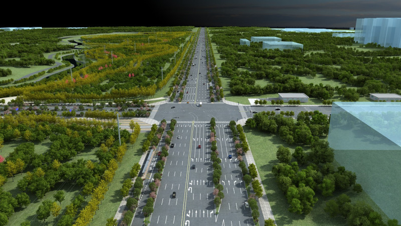 Highway 3D 模型 .c4d .max .obj .3ds .fbx .stl .blend 